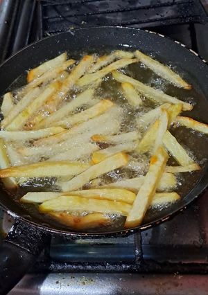 Una foto de Ricas papas fritas crocantes