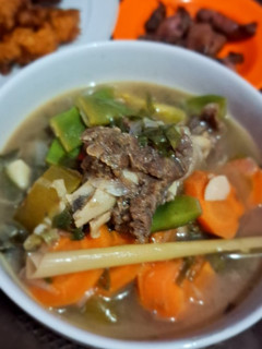 Foto resep Asem-asem iga sapi buncis dan wortel
