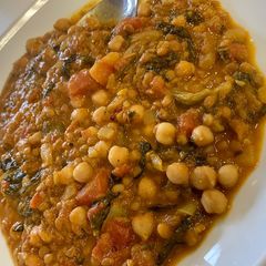 A picture of Veggie Dhall #mycookbook.