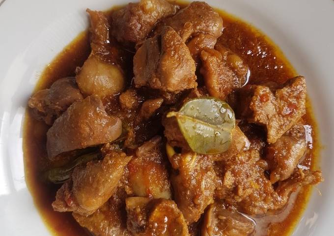 Semur Ati Ampela Ayam