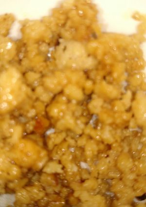 A picture of Homemade khoya😊.