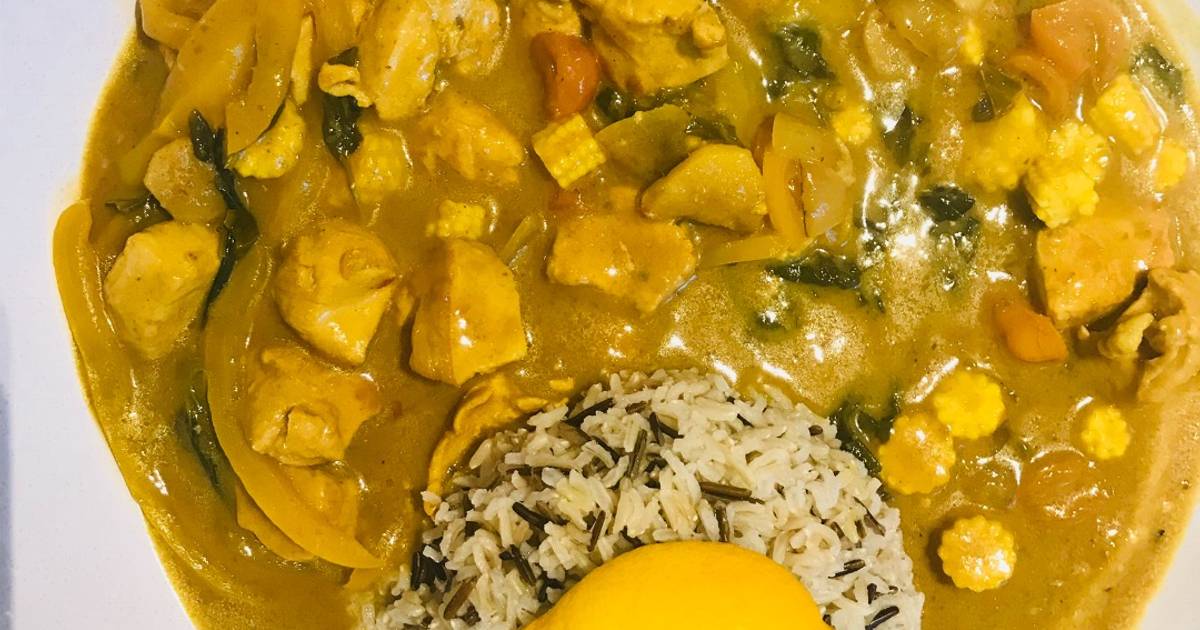 Yellow Thai Chicken Curry Recipe By Marina Sorocolet Cookpad