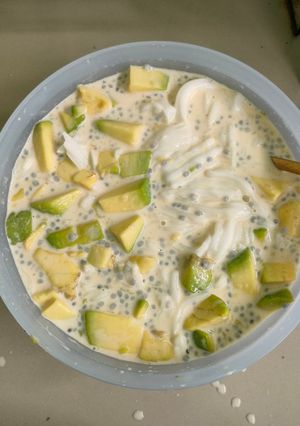 Foto resep Es teler 🥑🥥simple super creamy