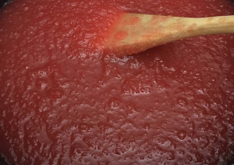 Step-by-Step Guide to Cook Perfect Red hot apple sauce #mycookbook