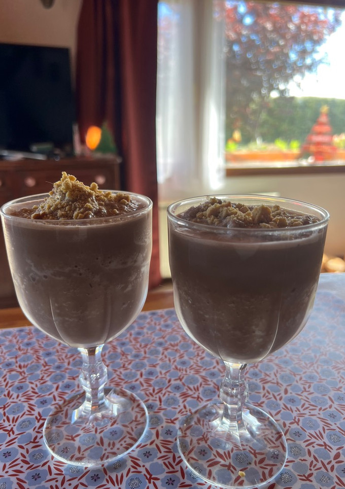 Una foto de Helado de chocolate sin azúcar