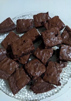Una foto de Brownies fácil y rico