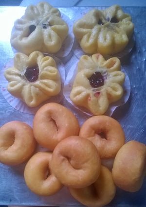 Foto resep 2 in 1,Donat 🍩 dan Bakpao JaguNis
