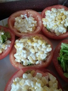 Una foto de Tomates rellenos