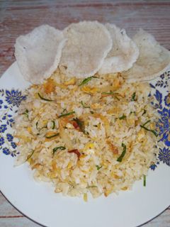 Foto resep Nasi goreng daun jeruk