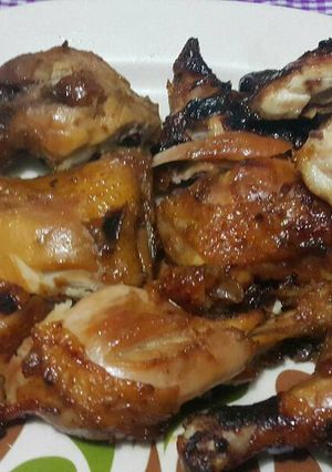 Foto resep Ayam bakar santan