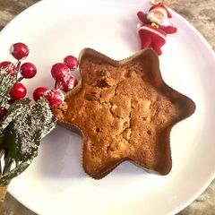 A picture of Christmas Plum cake.