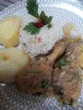 Pollo con maní