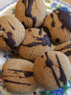 Una foto de Galletas de café y almendras