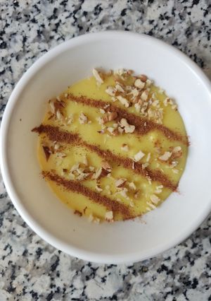 عکسی از دستور فرنی آرد برنج