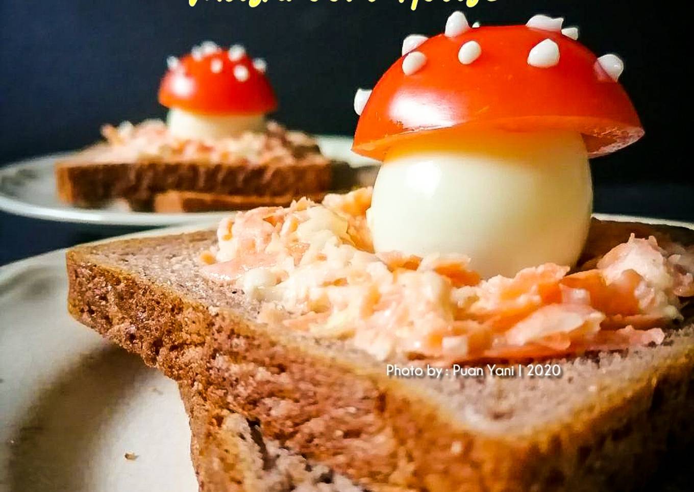 Mushroom House ~ Sweet Home ~ Boiled Eggs