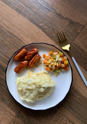 Foto resep Cheesy mashed potato