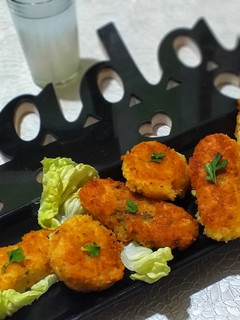 صورة لوصفة كروكات البطاطا والأرز