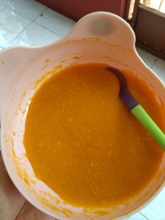 Foto resep MPASI 6 bulan Pumpkin-Cheese Oatmeal