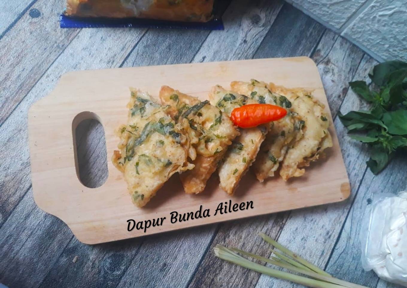 Tempe Goreng Rempah Kemangi Ala Dapur Kobe