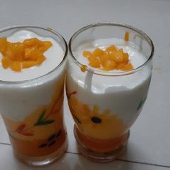 A picture of Mango lassi.