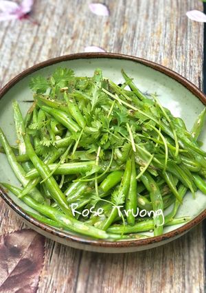 Hình của món Đậu Cô Ve Xào Tỏi.