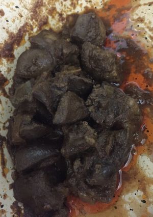 عکسی از دستور جگر مرغ