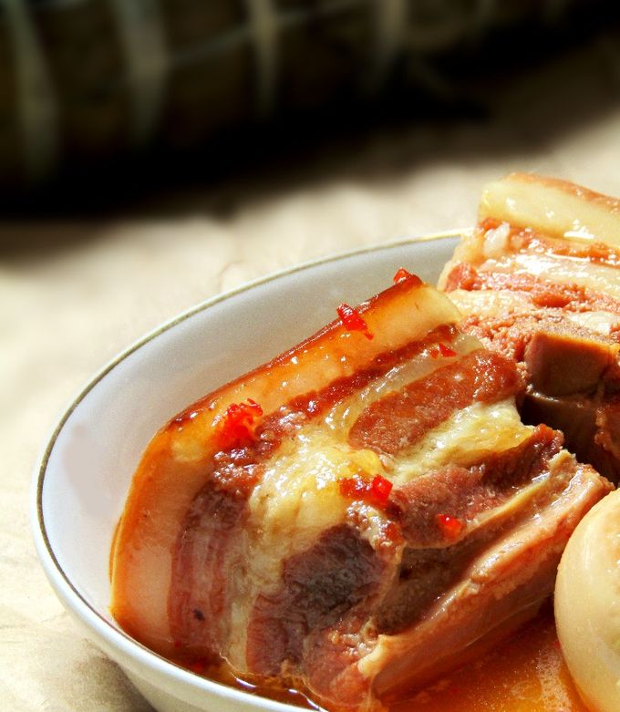 Hình của món Thịt kho trứng (thịt kho rệu).