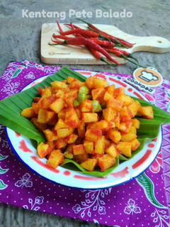 Foto resep Kentang Pete Balado