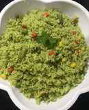 Arroz verde que te quiero verde
