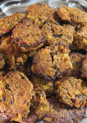 Una foto de Bocadillos de coliflor y soja al horno