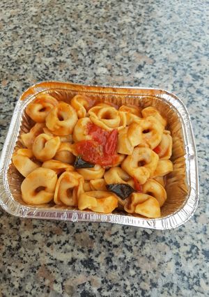 Foto di Tortellini con salsa di pomodoro