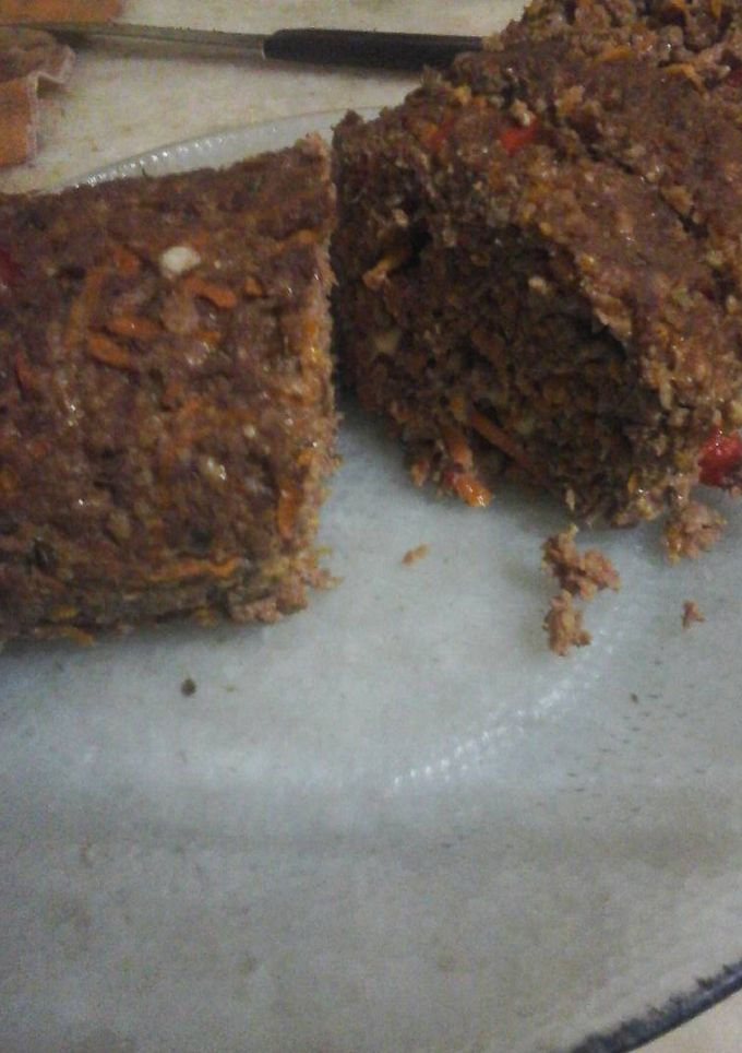 Una foto de Rollo de carne relleno. Opción Light