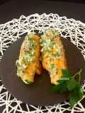 Hueva de pescado fritas y aliñadas