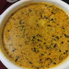 A picture of Dahi aloo ki sabzi.
