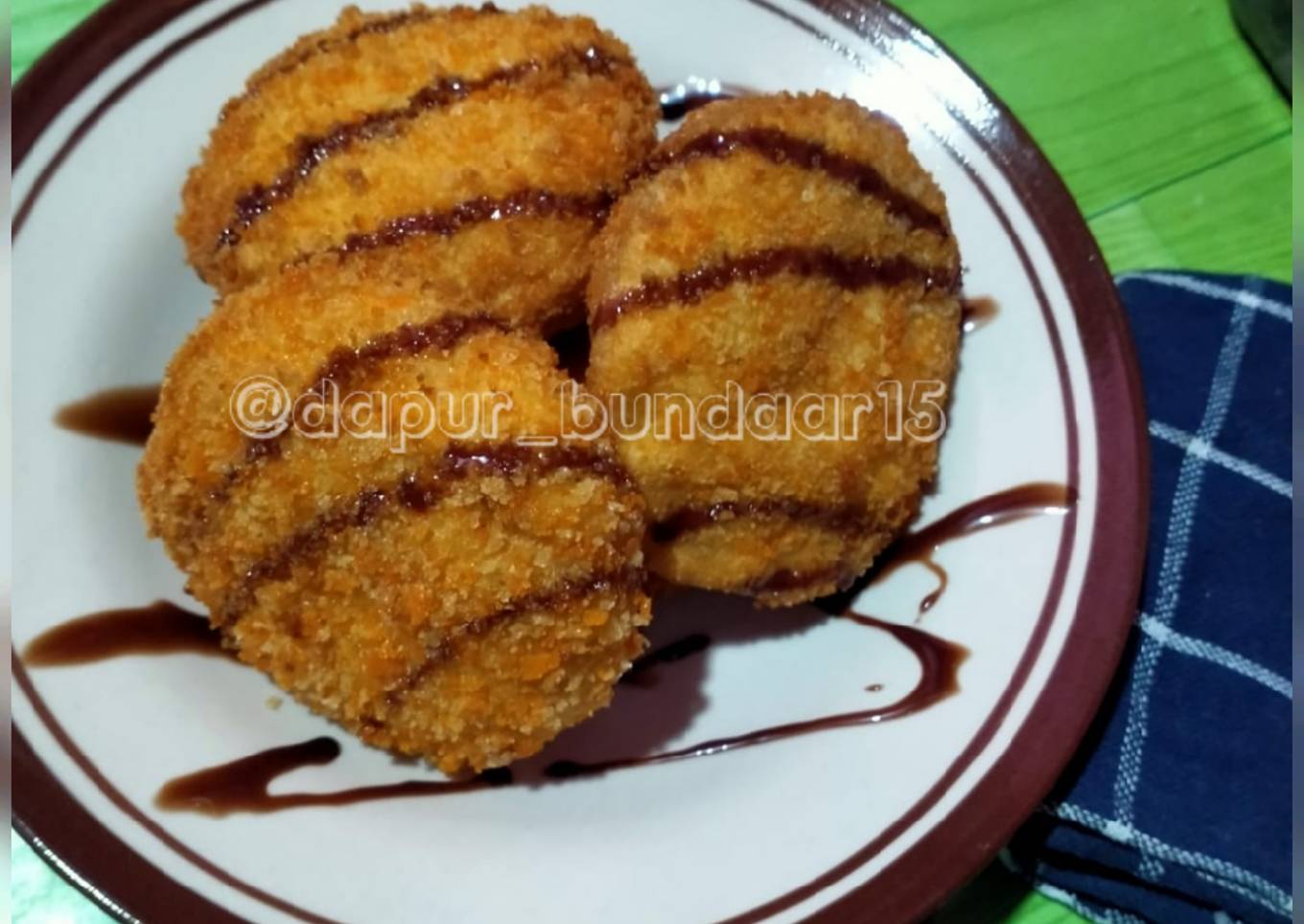 Donat roti tawar