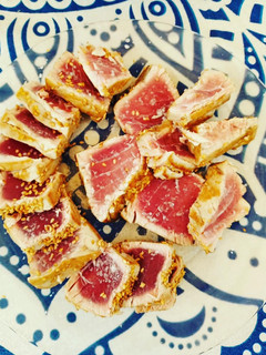 Una foto de Tataki de Atún rojo