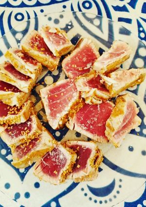 Una foto de Tataki de Atún rojo