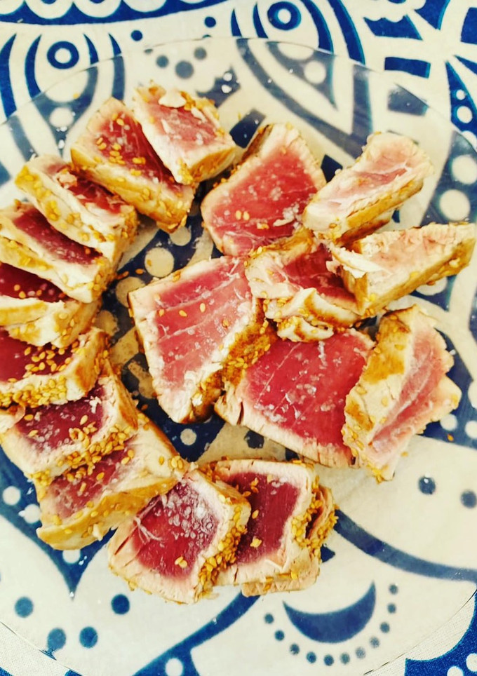 Una foto de Tataki de Atún rojo