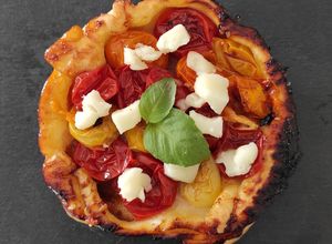 Une photo de Tartelette tatin de tomate cerises