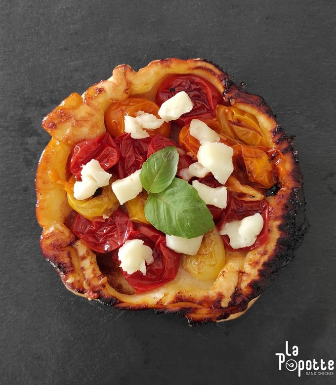 Une photo de Tartelette tatin de tomate cerises