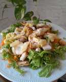 Ensalada fresca con pollo