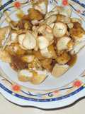 Tahu gunting Samarinda (sambal petis)