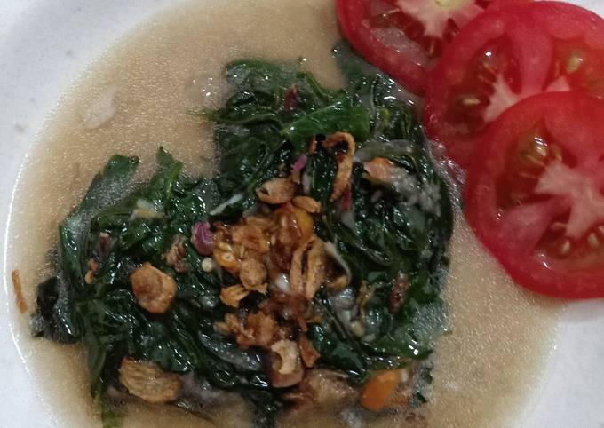 Resep Tumis kangkung kuah murah sehat, Menggugah Selera