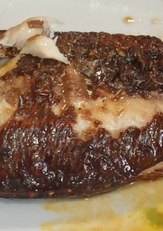 Una foto de Pescado relleno