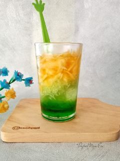 Foto resep Es Serut Timun Nanas