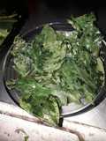 Snack de espinacas
