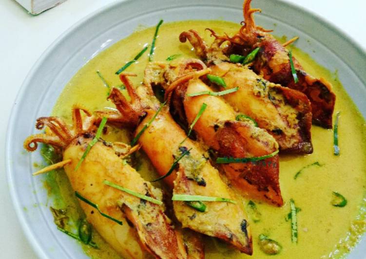 Resep Gulai Sotong Padang, Lezat