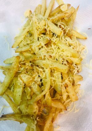 Una foto de Papas fritas