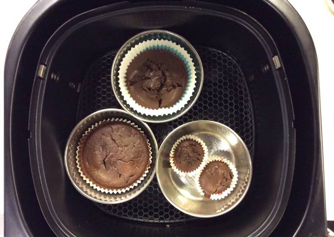 Steps to Make Favorite Small batch healthy chocolate cupcakes