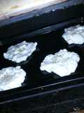 Pizzetitas hechas con pan nube